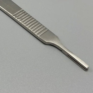 Manche de scalpel manuel réutilisable en argent de qualité supérieure pour la chirurgie générale - Product Image 5
