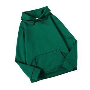 Sudadera con capucha de invierno para hombre personalizada del fabricante, Top corto con borde cortado y dobladillo de lana francesa con estampado de abullonado 3D, bolsillo de araña XS - Product Image 6