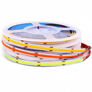 Tira de Luces LED COB de 24 V, 320 LED, IP20, 10 W, Cinta LED Flexible Roja, Verde y Azul para el Hogar, Techo, Bar, Restaurante, Iluminación Decorativa - Product Image 6