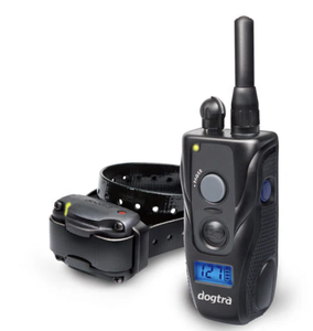 Nouveau collier de dressage pour chien DogGtra 280C étanche avec écran LCD à contrôle précis sur 127 niveaux et télécommande de 800 mètres - Product Image 1