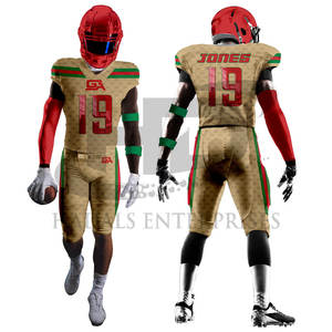 Concevez votre propre produit Uniforme de football américain Uniforme de football américain respirant à séchage rapide - Product Image 3