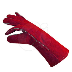 Guantes de soldador al por mayor de etiqueta privada, guantes de soldador de cuero personalizados con su propio diseño - Product Image 4