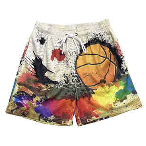 กางเกงขาสั้นสำหรับวิ่งกีฬาผ้าโพลีเอสเตอร์แห้งเร็วระบายอากาศได้ดีติดโลโก้ได้ตามต้องการแบบ100% - Product Image 2