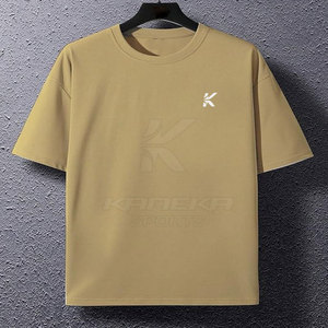 เสื้อยืดโอเวอร์ไซส์ผู้ชาย ทรงสมัยใหม่ ใส่สบาย แฟชั่นสตรีทเทรนดี้ น้ำหนักเบา ระบายอากาศได้ดี คุณภาพสูง ผ้าฝ้าย 100% - Product Image 2