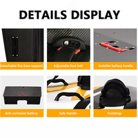 Gerland haute qualité 12kw powered jetsurf watersports planche de surf électrique rapide non hydrofoil jetfly boards jet board motor esurf
