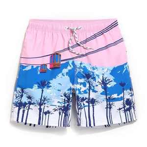 Pantalones cortos de baño de nuevo diseño de moda Pantalones cortos de baño de bajo precio personalizados en precio al por mayor Pantalones cortos de baño impresos para hombres - Product Image 1
