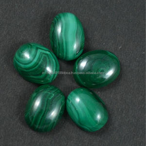 Cabujón de forma ovalada suave de malaquita Natural súper increíble, cabujón de piedras preciosas sueltas para una increíble Fabricación de joyas de la mejor calidad para regalo - Product Image 1