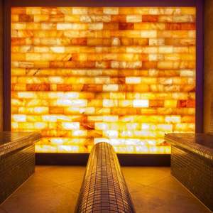 Tuiles de briques de sel rose de l'Himalaya écologiques de haute qualité artisanat naturel poli sculpté personnalisé directement en vrac boîte tuile de sel - Product Image 4