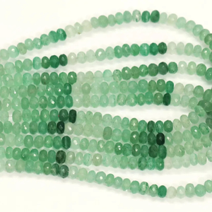 Cuentas Redondas Facetadas de Fresa Verde Natural AAA, 7-10 mm, Cuentas de Piedras Preciosas de Fresa Verde Facetadas de Alta Calidad - Product Image 5