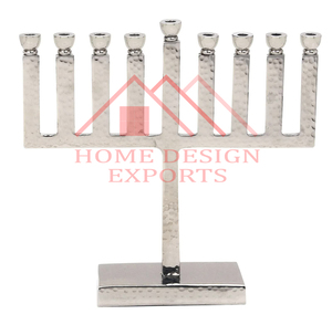 2025 Venta al por mayor Metal Aluminio Vela Menorah Candelabro para Iglesia y Templo Best Seller - Product Image 5
