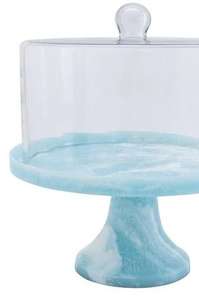 Base de Pastel Decorativa de Resina Pintada a Mano, Brillante, Ecológica, Color Personalizado, Base de Pedestal Resistente, Apta para Microondas y Lavavajillas - Product Image 3