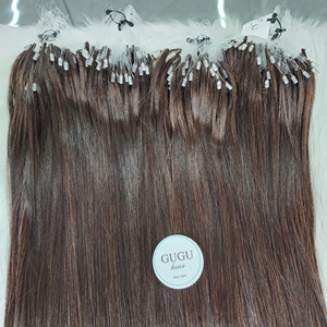 นวัตกรรมล่าสุด H6 ต่อผมแท้แบบมองไม่เห็นรอยต่อ จัดเรียงเกล็ดผม ไมโครลูป ต่อผมแบบมือถัก ปลายผมเรียวบาง - Product Image 5