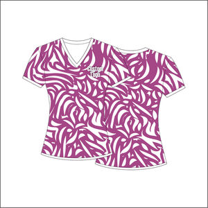 Camiseta de calidad ligera y transpirable Camiseta de impresión por sublimación de varios colores personalizada de poliéster - Product Image 2