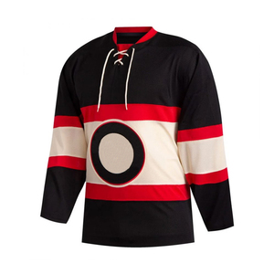 Jersey de Hockey sobre Hielo de Alta Calidad, Nuevo, 100% Poliéster, Ropa Deportiva Transpirable, Uniforme con Colores y Tallas Personalizadas - Product Image 4