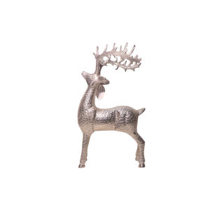 Exclusive Quality Metal Sculpture Elegance <b>Decorative</b> Silver Reindeer Statue Perfect For <b>Home</b> Office Table <b>Decorative</b> And <b>Gift</b> - Product Image 6