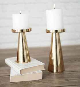 เชิงเทียนโลหะเชิงเทียนแฮนด์เมดเชิงเทียนผลิตในอินเดีย - Product Image 2