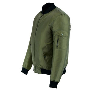 Veste à capuche extérieure imperméable à l'eau pour hommes, manteaux bombardier en polaire grande taille à fermeture éclair respirante, coupe-vent pour courir sous la pluie - Product Image 1