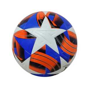 Ballon de football en cuir PU pakistanais neuf, cousu à la main, 32 panneaux, impression de logo personnalisée, vente en gros - Product Image 4