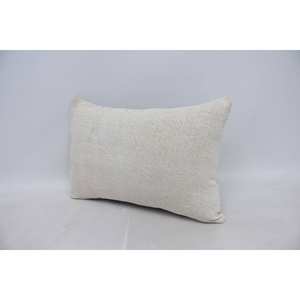 Beige Ikat Toile <b>Patchwork</b> Wool Pillow 16x24 Inch Vintage Pattern Decorative Accent Cushion for <b>Bedding</b> Sofa and Floor Use - Product Image 4