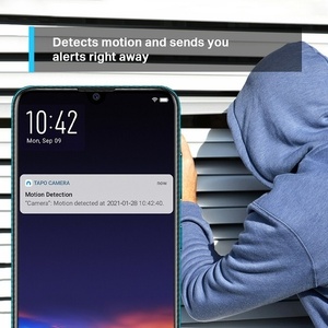 Caméra <span class=keywords><strong>WiFi</strong></span> intérieure TP-Link <span class=keywords><strong>Tapo</strong></span> 3MP, vision nocturne 360°, audio bidirectionnel, détection de mouvement, 4G LTE, 2K, V380Pro, Cloud White - Product Image 2