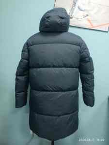 Longue veste de rembourrage formel d'hiver avec fermeture à glissière Service OEM disponible - Product Image 5