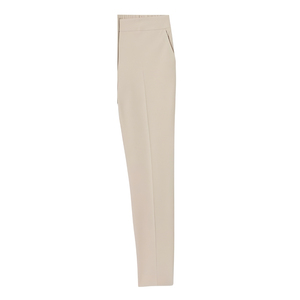 Pantalon en toile pour femmes, prix de gros faible MOQ, fabriqué au Pakistan, taille mi-haute, couleur unie, 100% coton, séchage rapide, respirant, décontracté - Product Image 4