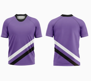 Maillots de football unisexes 100% polyester de haute qualité, logo personnalisé imprimé, manches courtes, ensemble uniforme de football confortable, vente en gros - Product Image 3