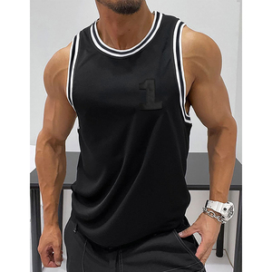 Vêtements de fitness séchage rapide hommes débardeur à vendre meilleur fabricant Logo personnalisé Gym Fitness hommes débardeurs - Product Image 2