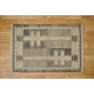 Tapis Kilim en laine anti-dérapant personnalisé de luxe du fabricant indien tissé à la main style moderne tapis de prière à la maison lavable compétitif - Product Image 1