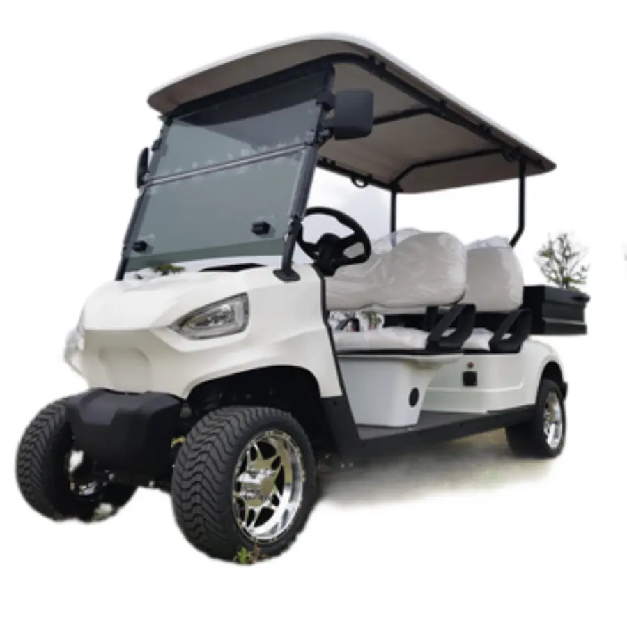 Brand New 4 Person Electric 4 Wheel Club Car Golf Cart For Sale 6 seaters golf car available for sale