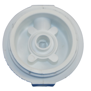Boîtier de filtre à eau manuel blanc et bleu de 10 pouces de type standard avec cartouche filtrante en plastique pour eau potable - Product Image 3