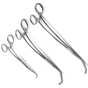 3 Pcs Pince Chirurgicale Vétérinaire Premium Satinsky Cooley DeBakey Instruments Acier Inoxydable Base Instruments Chirurgicaux Premium - Product Image 3