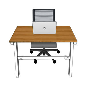 YBamboo Laptop <b>Desk</b> 100x60cm Folding Wood Office & Home Office - Product Image 2