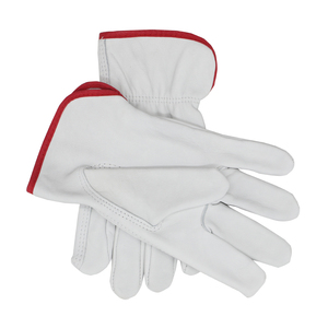 Gants de sécurité en cuir grainé double paume pour la conduite et le jardinage - Unisexe - Product Image 4