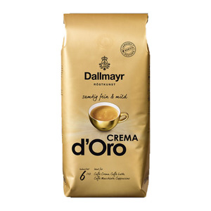Dallmayr Crema d'Oro เมล็ดกาแฟ1กก. การผสมผสานเอสเปรสโซ่การคั่วแบบพรีเมียมเหมาะสำหรับร้านกาแฟโรงแรม - Product Image 3