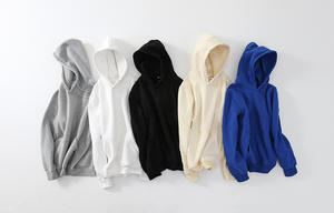 High Quality Custom Logo Unisex Pullover Hoodie 80% Cotton Fabric Sweatpants and Hoodie Set 1 Piece Sweater Other Fabric <b>Pic</b> - Product Image 2