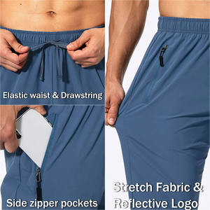 กางเกงลำลองผู้ชายผ้าแคนวาสทรงตรง โพลีเอสเตอร์/ไนลอน น้ำหนักเบา แห้งเร็ว ระบายอากาศดี สวมใส่สบาย อุ่นสบาย เหมาะสำหรับใส่ทุกวัน - Product Image 5