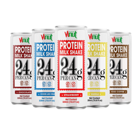 Boisson protéinée en conserve 320 ml saveur chocolat, fabricant OEM ODM de boissons sous marque privée