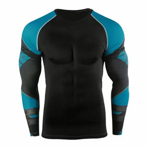 Traje de baño Hawaii No Gi Rashguard personalizado para hombre, manga larga y corta, MMA Rash Guard, transpirable, impresión por sublimación - Product Image 4