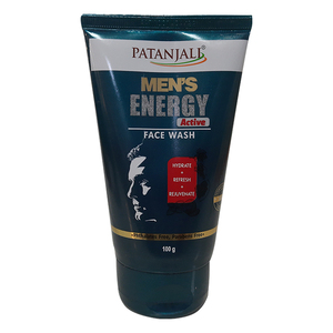 Patanjali Men'S Charcoal Active Face Wash 100g - Product Image 1