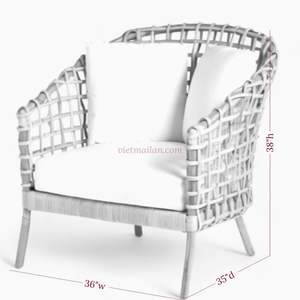 Silla de ratán, sillón de ratán, silla de comedor de ratán, alta calidad y buen precio para fiesta de boda interior y exterior - Product Image 4