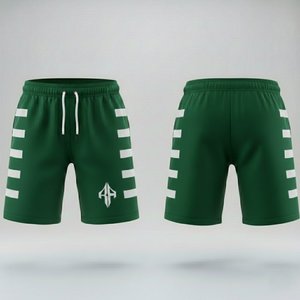 Shorts pour hommes de qualité supérieure respirants, style décontracté, taille unique, saison été, matière 100% coton par RIVIAN ATLANTIC - Product Image 1