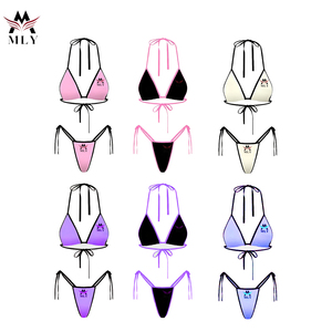 Conjunto de Bikini Personalizado para Mujer con Estampado, Traje de Baño para Niña, Ropa de Playa para Mujer - Product Image 2