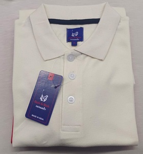 เสื้อผู้ชายผ้าถักเนื้อแน่น 220 กรัม แขนสั้น ติดกระดุม สไตล์ลำลอง สำหรับฤดูร้อน คุณภาพสูง ผลิตจากโพลีเอสเตอร์/คอตตอน ป้องกันการเป็นขุย ทรงปกติ - Product Image 3