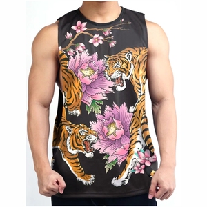 Hot Selling <b>Men's</b> Gym <b>Tank</b> <b>Top</b> Solid Color Quick Dry Breathable Customized OEM Knitted Weaving Custom Logo Plain Print <b>Tank</b> <b>Top</b> - Product Image 1