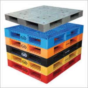 พาเลทพลาสติกต้านเชื้อแบคทีเรียสำหรับอุตสาหกรรมที่ต้องการความสะอาด เช่น อาหารและการจัดเก็บสินค้าทางการแพทย์ - Product Image 5