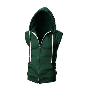 Premium Quality Gym <b>Sleeveless</b> <b>Hoodie</b> Workout Hooded Tank Tops Quick Dry Vest <b>Sleeveless</b> Hoodies - Product Image 1