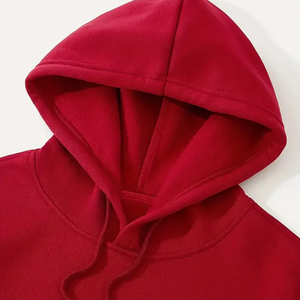 Sudadera con capucha con estampado de poliéster y algodón de alta calidad de estilo otoñal para hombre, pantalones de chándal sólidos con logotipo propio personalizado OEM personalizado - Product Image 2