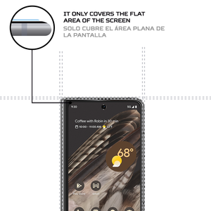 Protector de pantalla ANTISHOCK para Google Pixel Fold, película protectora premium para su dispositivo duradero - Product Image 4