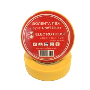 Gran oferta, cinta aislante de PVC amarilla de alta calidad de 21 metros, cinta adhesiva eléctrica ignífuga para aplicaciones de alto voltaje - Product Image 1